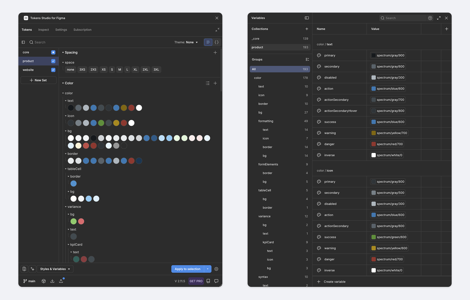 Tokens & Figma variables